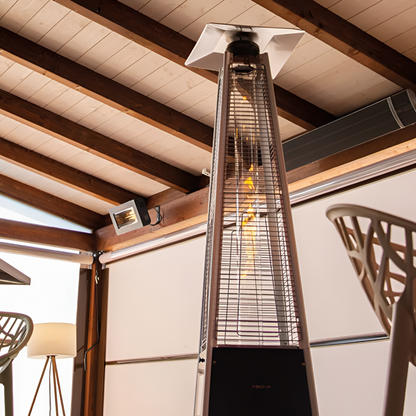 Aquecedor Exterior a Gás Flamme Pirâmide