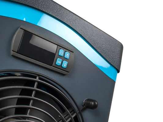Mini bomba de calor para piscinas elevadas de 20 m³