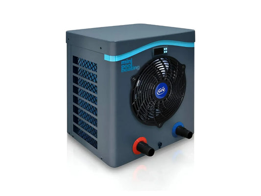 Mini bomba de calor para piscinas elevadas de 40 m³