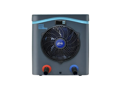 Mini bomba de calor para piscinas elevadas de 40 m³