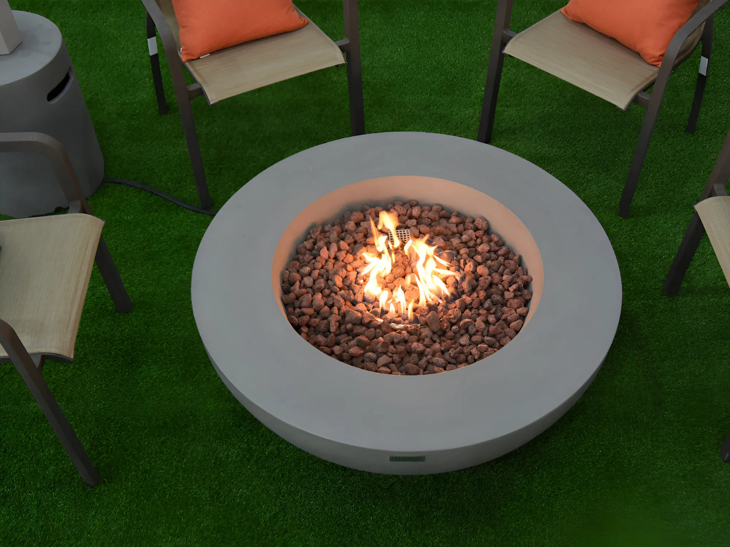 Mesa de Fogo a Gás Lunar Bowl