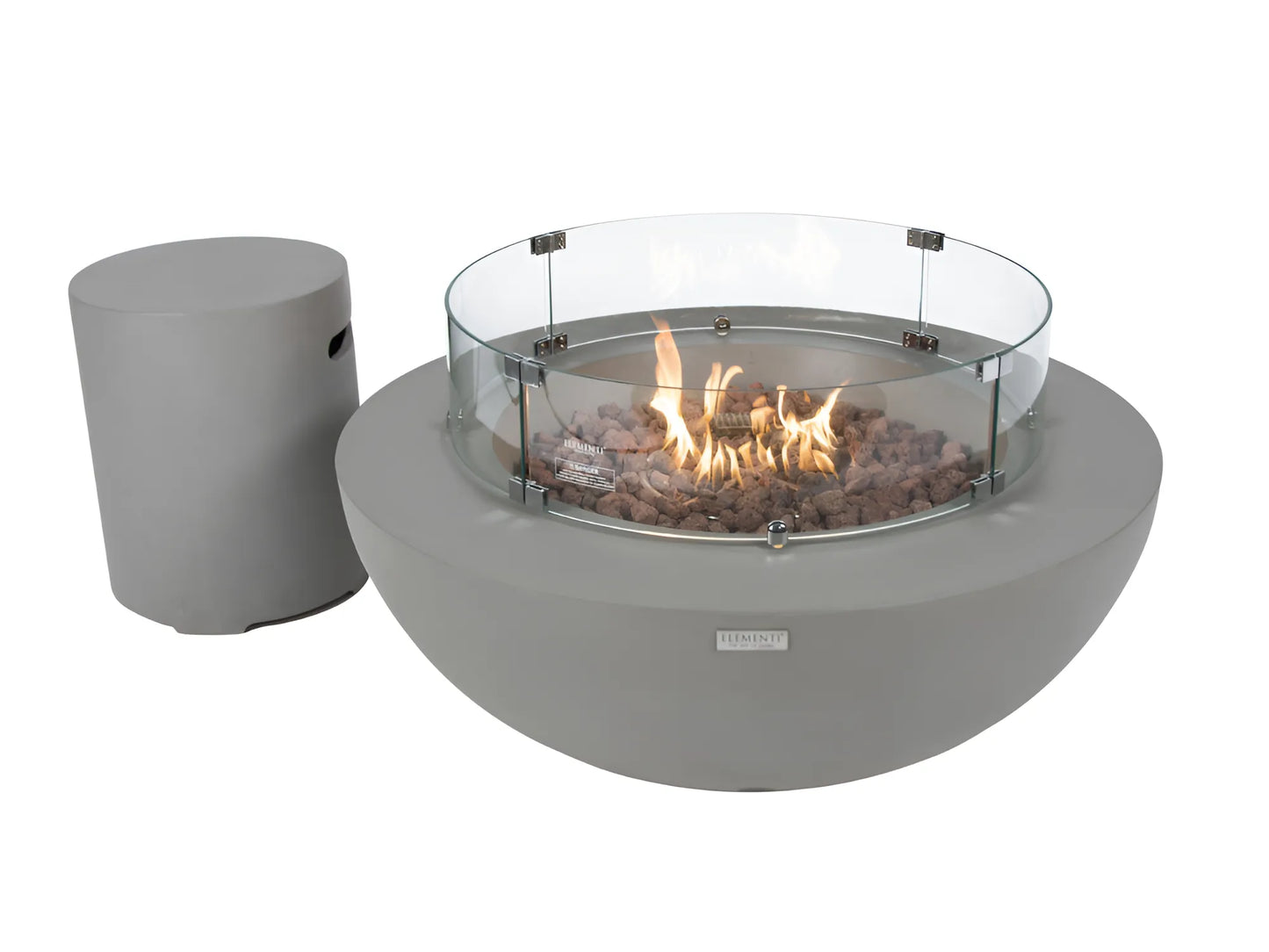 Mesa de Fogo a Gás Lunar Bowl