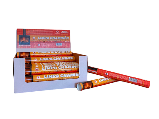 Cartuchos Limpa-Chaminés Chama Vermelha
