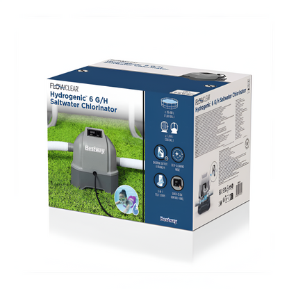 Clorador de agua salada hidrogénico Flowclear de 6 G/H