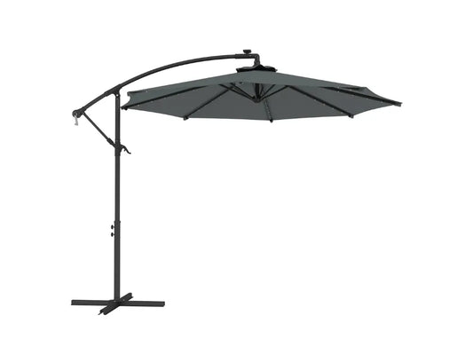 Chapéu de Sol  Ø294 cm com 32 Luzes LED Solares