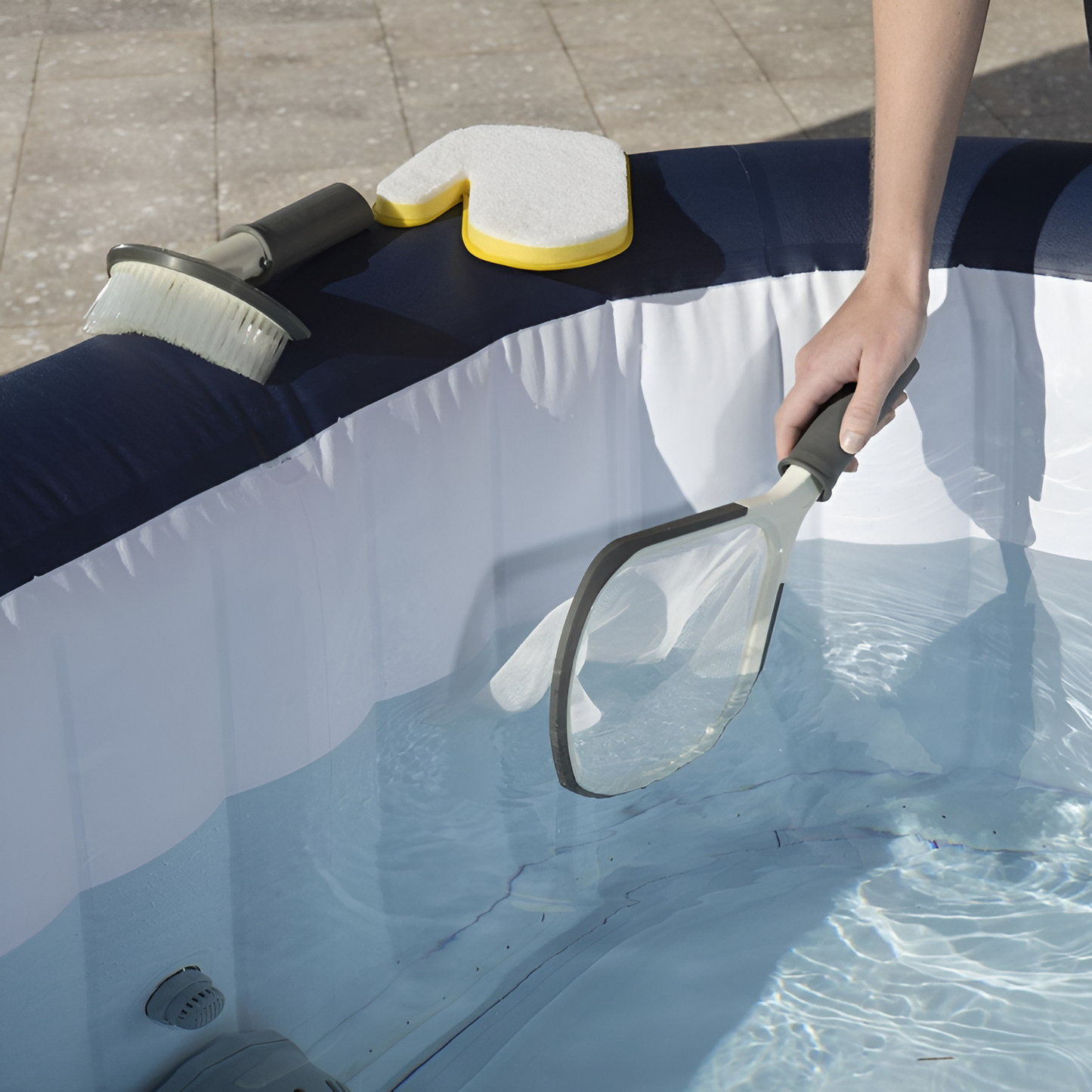 Kit de limpieza 3 en 1 para spas inflables