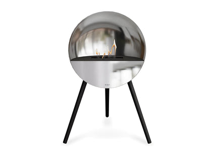 Chimenea de bioetanol Eye Silver