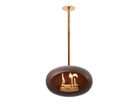 Lareira Bioetanol Suspensa Sky Mocca
