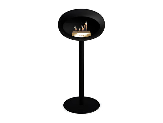 Lareira Bioetanol Ground Steel High Black