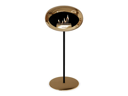 Lareira Bioetanol Ground Steel High Chromed Rose Gold