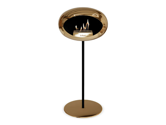 Lareira Bioetanol Ground Steel High Chromed Rose Gold