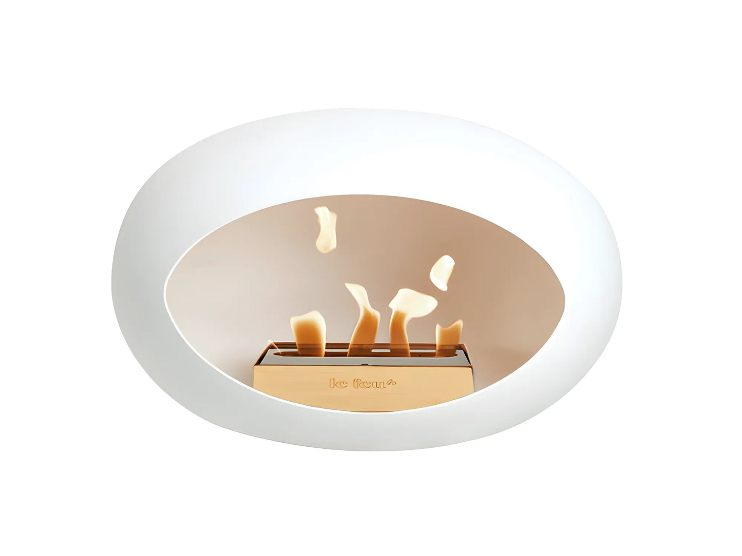 Lareira Bioetanol Wall White