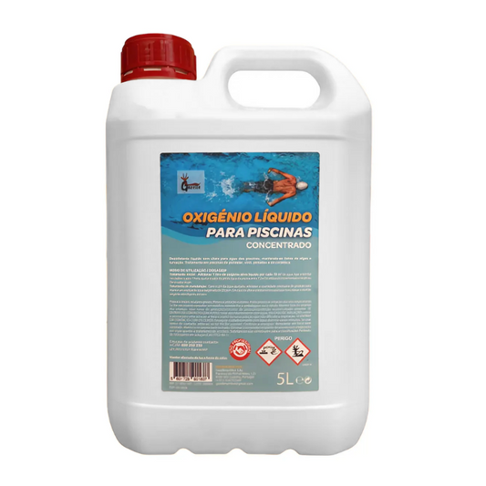 Oxígeno activo líquido concentrado para piscinas - 5L