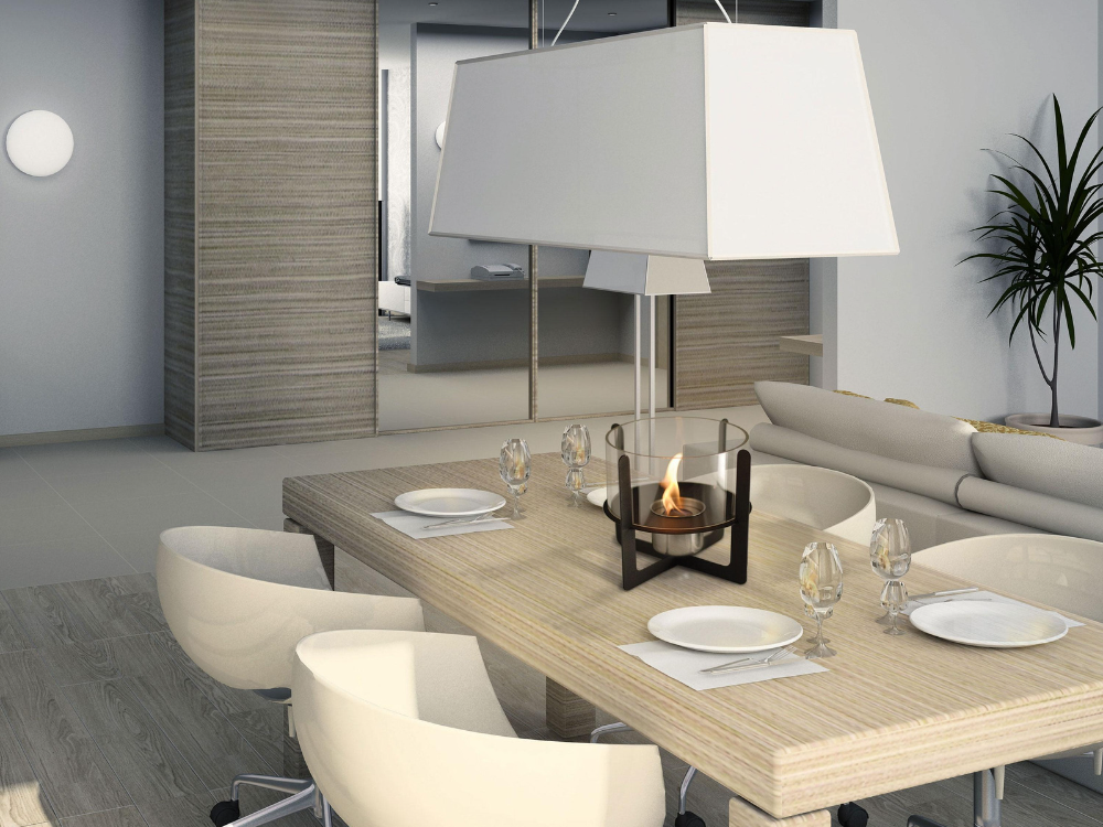 Chimenea decorativa de bioetanol Selene