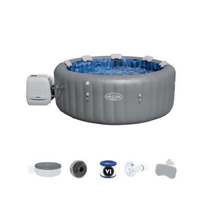 Jacuzzi inflable Lay-Z-Spa Santorini HydroJet Pro para 5-7 personas