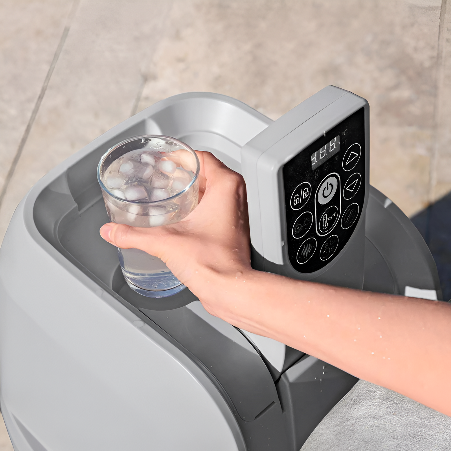Jacuzzi inflable Lay-Z-Spa Zurich AirJet con cubierta EnergySense para 2-4 personas