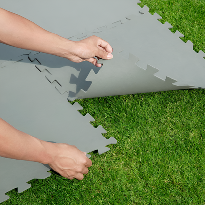 Esterilla/base protectora para piscina Flowclear™ (9 unidades, 50 cm x 50 cm)