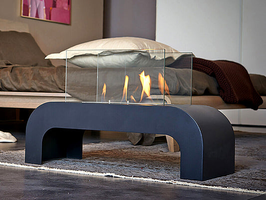 Chimenea/Mesa de Bioetanol Trento